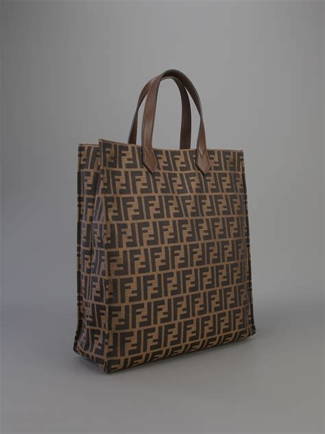 fendi zucca totes|Fendi zucca shopper.